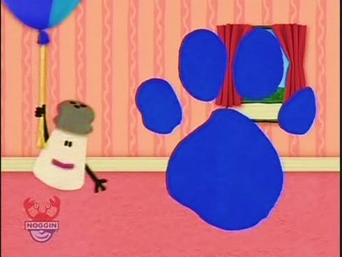 Blues Clues Paw Print