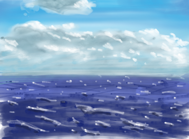 Ocean view #1 | cartoon life