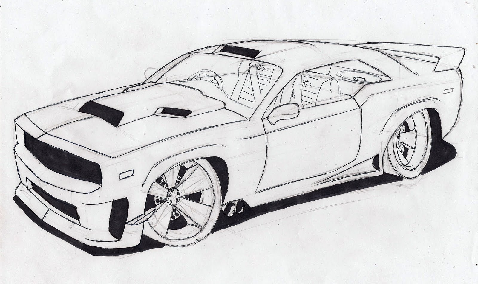 Cars to draw - Cool cars to draw - Cool Cars To Draw | Management ...