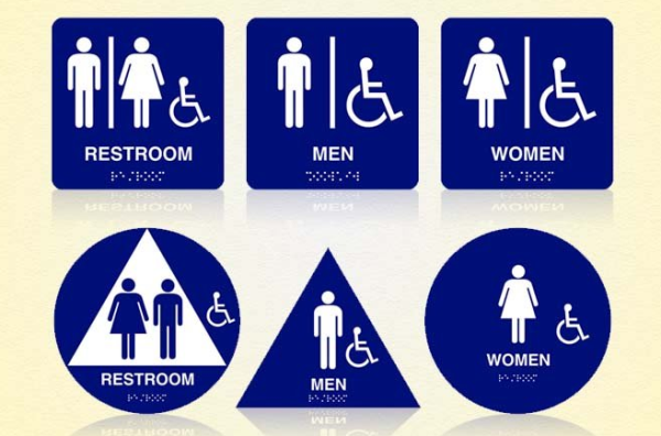 LOS ANGELES SIGNS | Restroom Signs - New ADA Laws and Regulations
