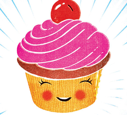 Pink Cupcake Clipart - Free Clip Art Images