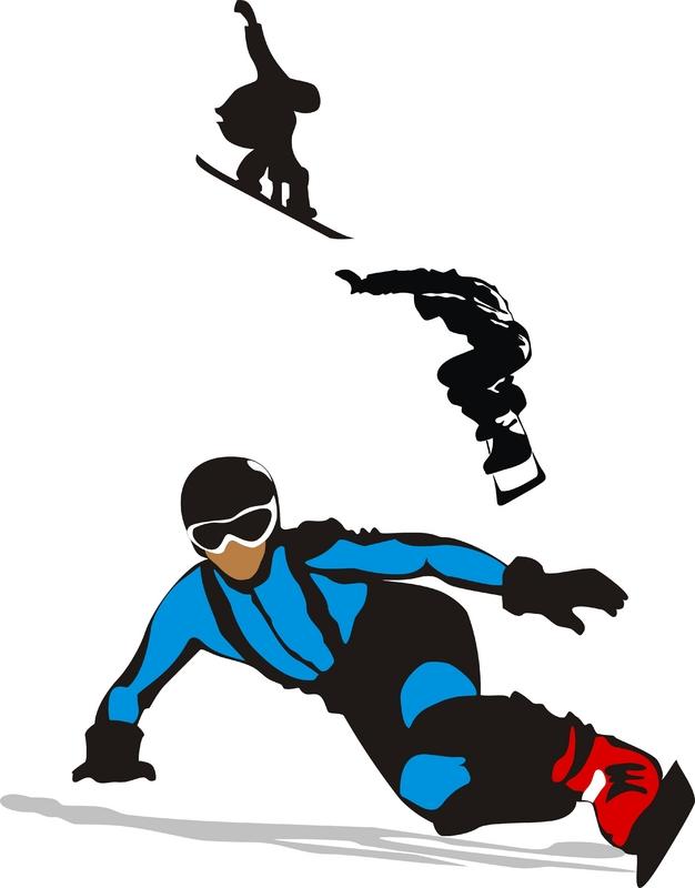 Snowboard Clipart [