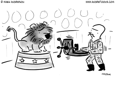 Lion Cartoon #6138 ANDERTOONS LION CARTOONS