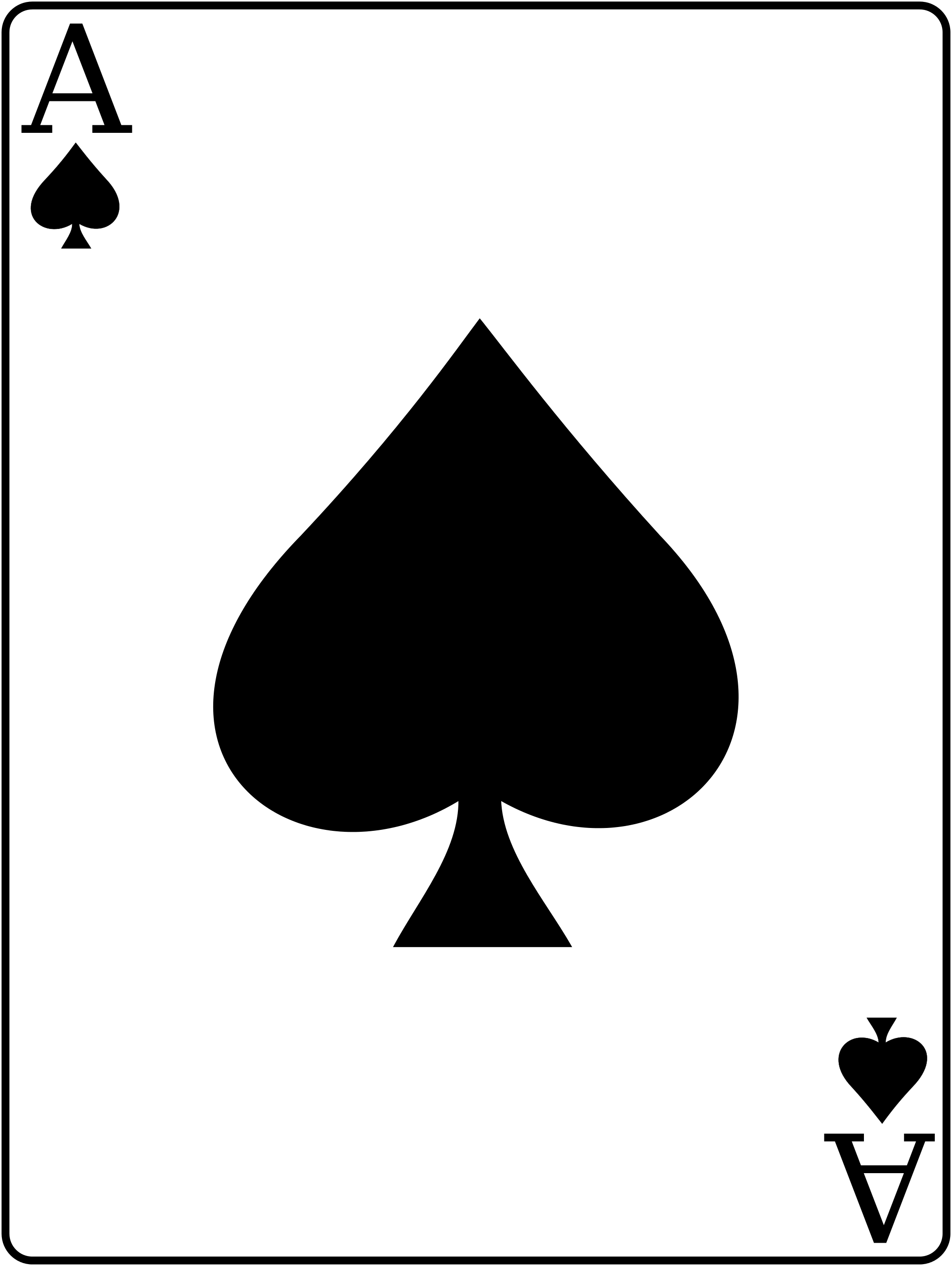 ace of spades symbol