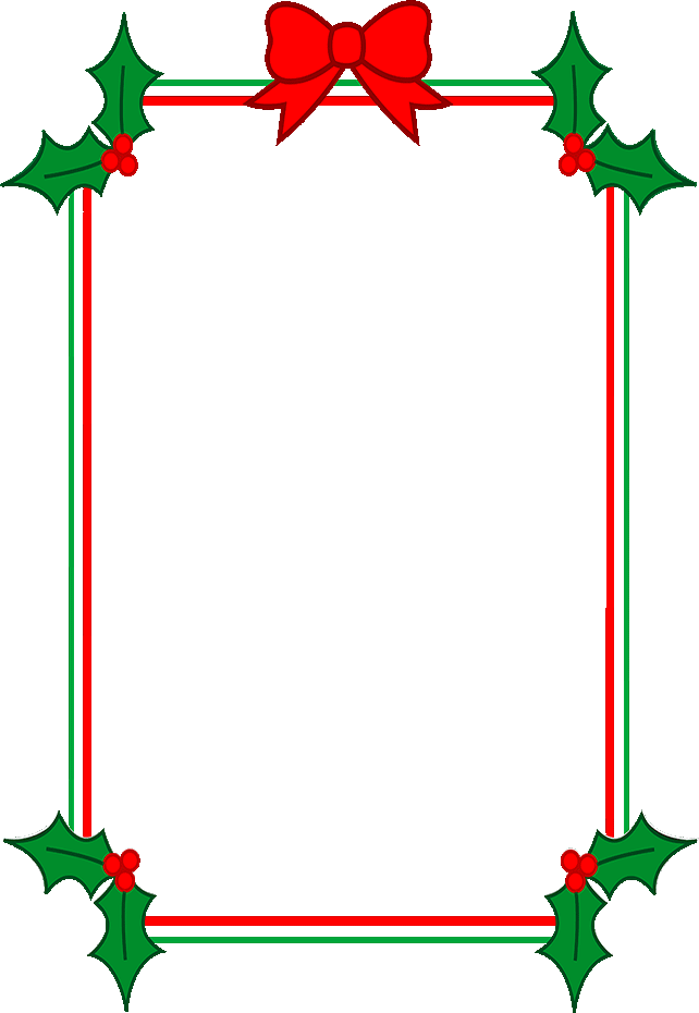 Christmas Border Clip Art