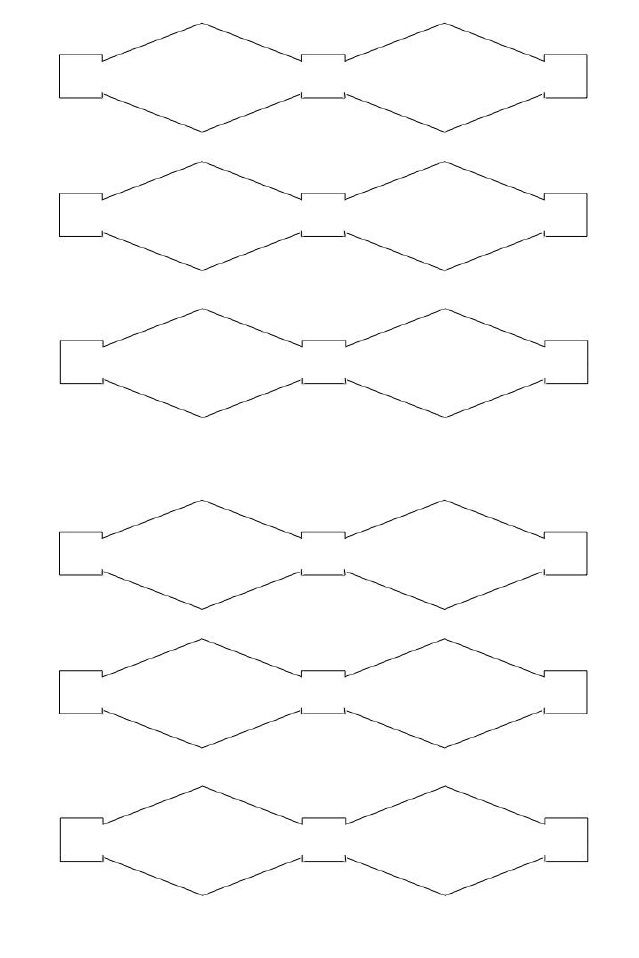 Wooden Bow Tie Template