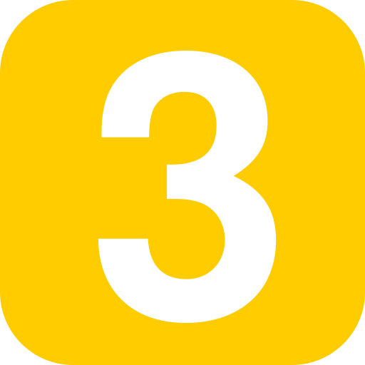 File:Number 3 in yellow rounded square.svg - Wikimedia Commons