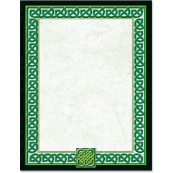 Celtic PaperFrames Border Papers by PaperDirect