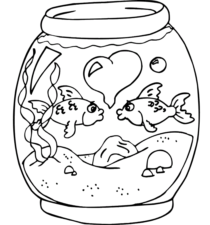 Rainbow Fish Coloring Pages - AZ Coloring Pages