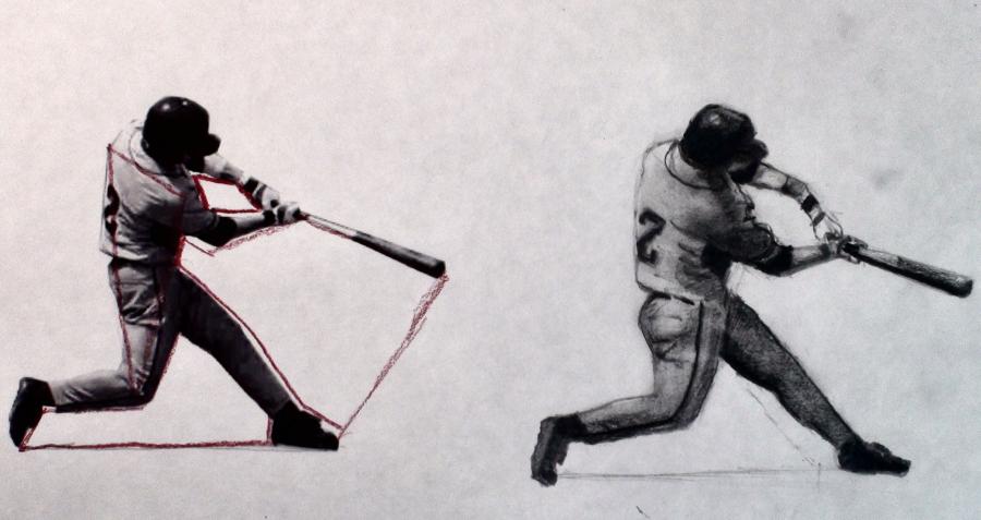 how-to-draw-a-baseball-player-step-by-step-merrill-kazanjian