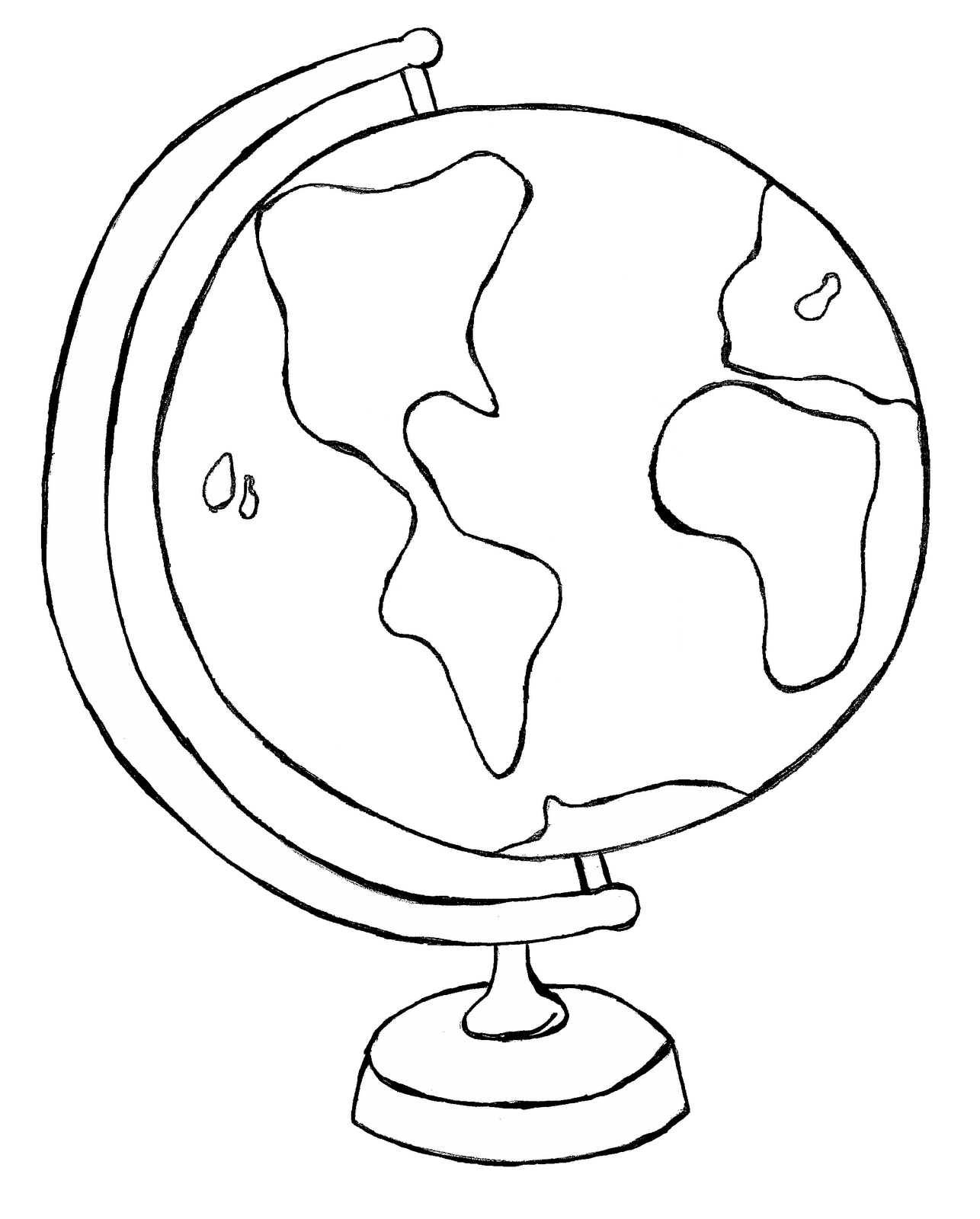 World Globe Art - ClipArt Best