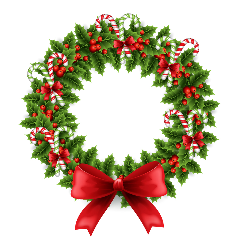 Christmas Pine Garland Dress Vector | Free Vector Graphic Download