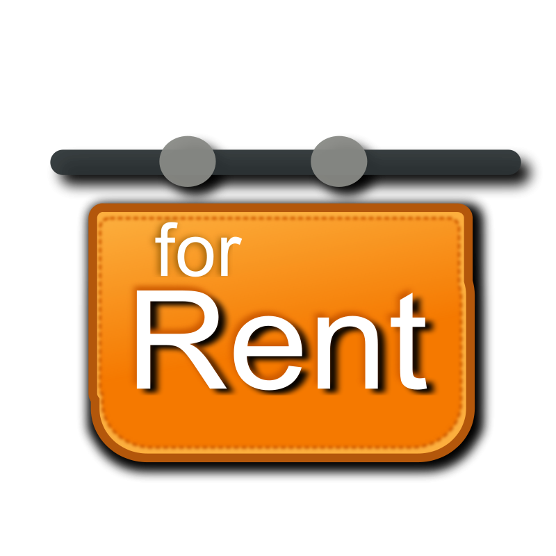 For rent signage Free Vector / 4Vector