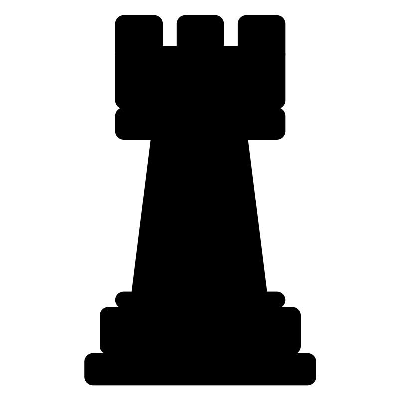 Clipart - Chesspiece - rook