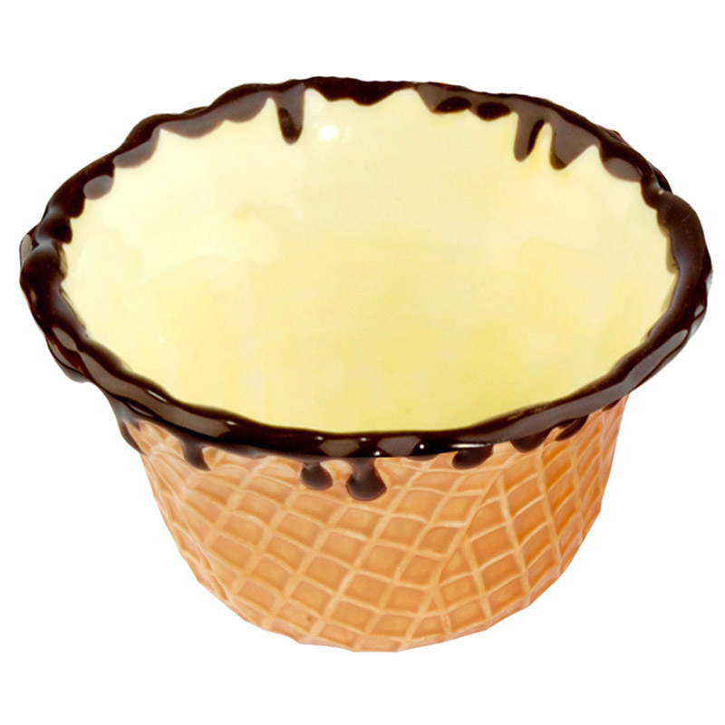 Waffle Cone Ice Cream Bowls - The Green Head