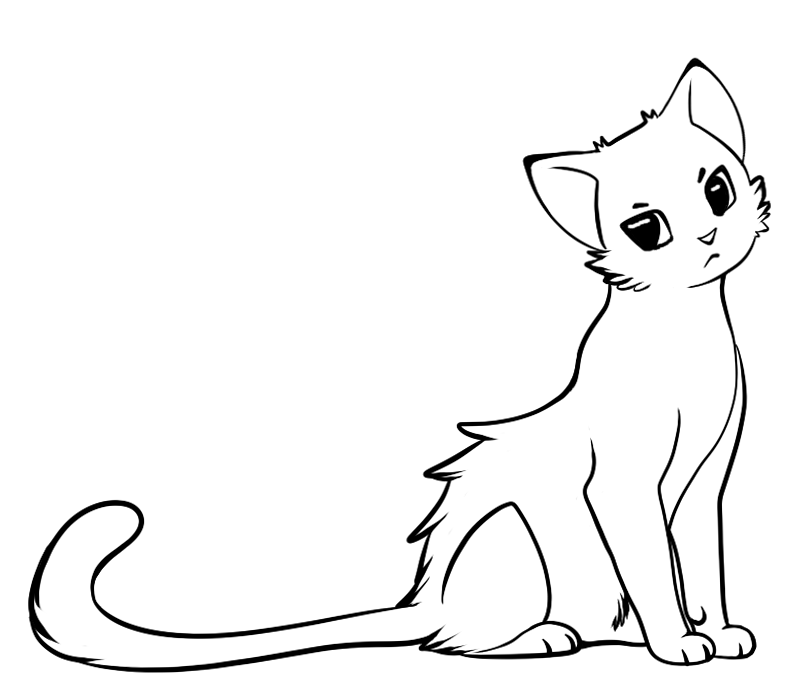 warrior cat drawings easy