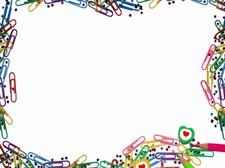 Clipart Illustration Of A Colorful Confetti Border With Streamers ...