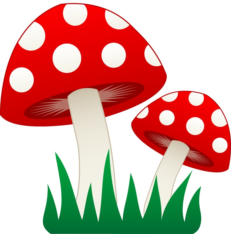 mushroom clipart | Gnome Birthday for E | Pinterest