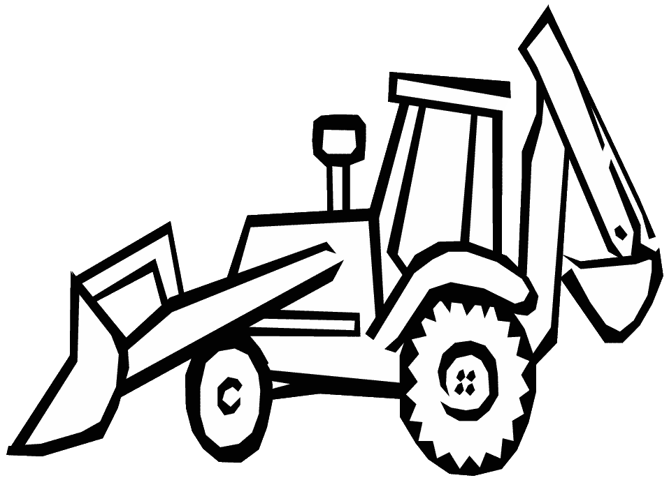 Construction Equipment Coloring Pages | Clipart Panda - Free ...