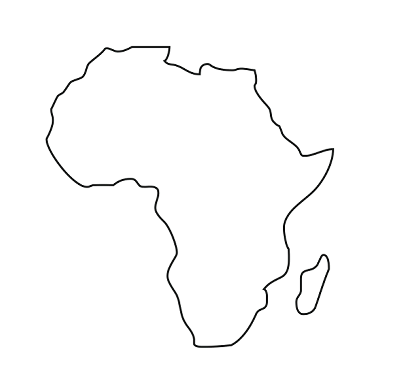 clipart map of africa - photo #3