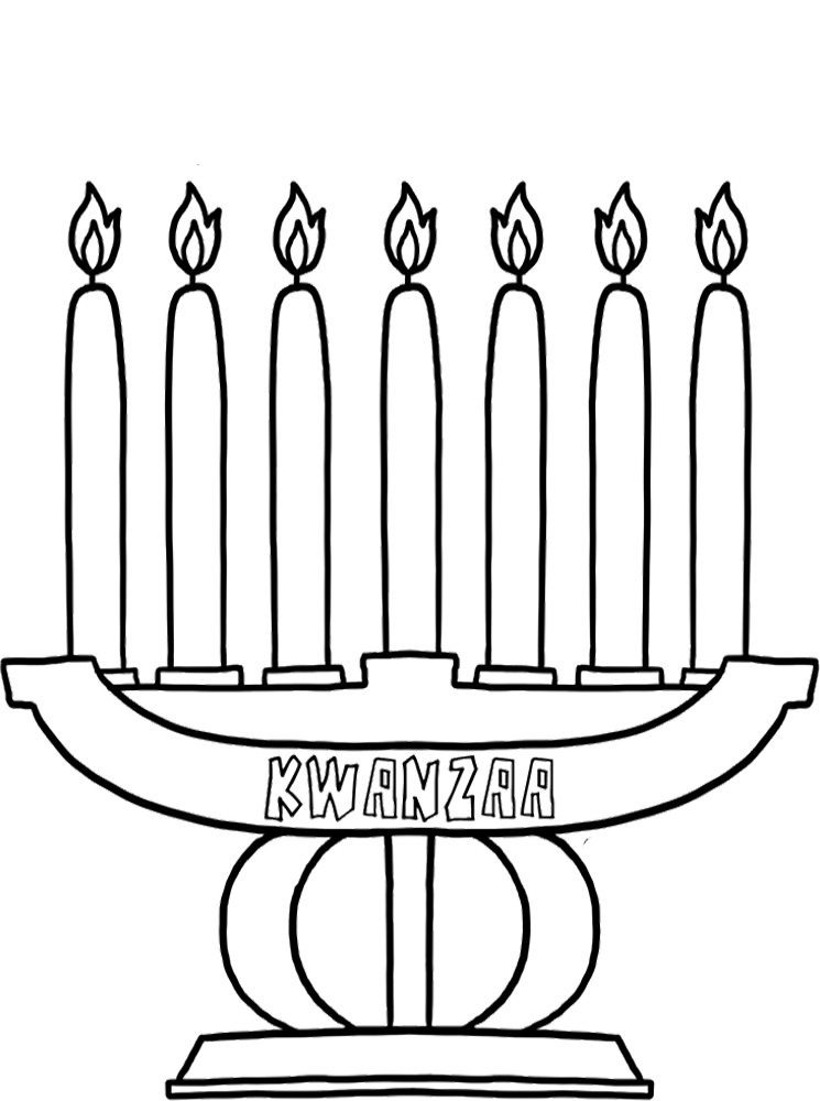 Kwanzaa Printable Coloring Pages Printable World Holiday