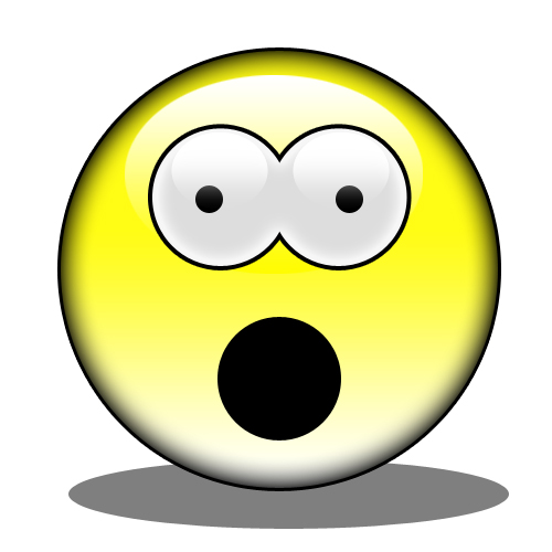 Shocked Smiley Face - ClipArt Best