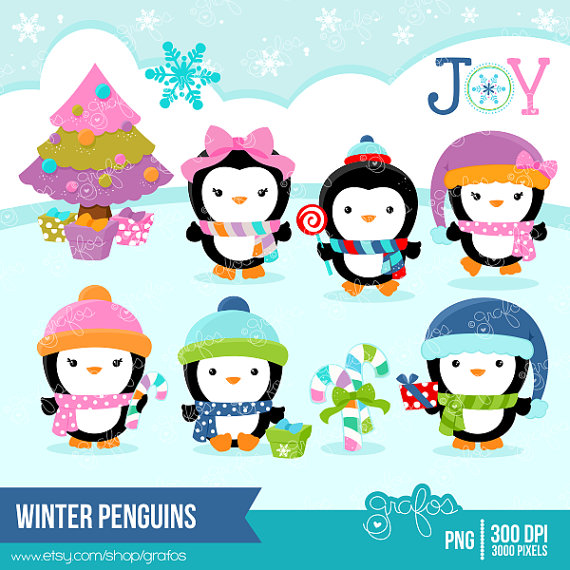 Winter Penguin Clip Art | Clipart Panda - Free Clipart Images