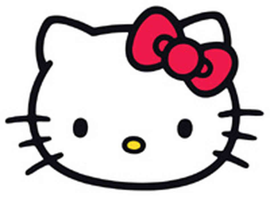 Hello Kitty Word Art