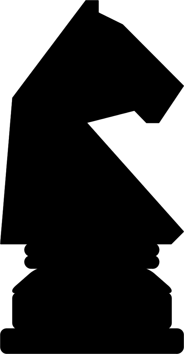 black chess king - vector Clip Art