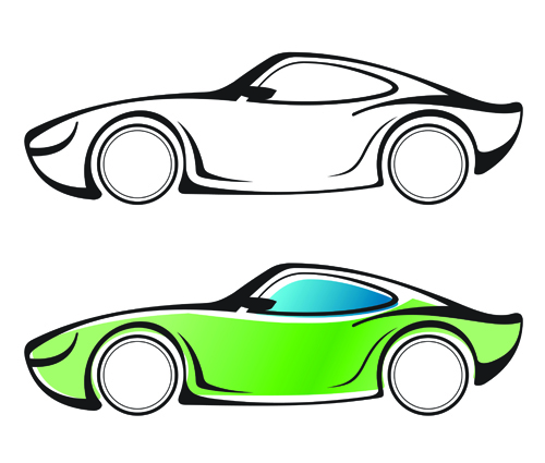 Set of car Design elements vector graphic 05 - Vector Car free ...