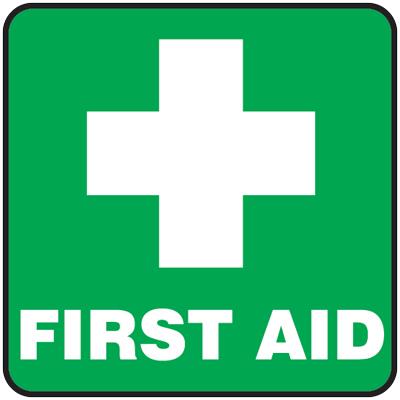 NS® Signs 7" x 7" First Aid Graphic Safety Sign - 30498 - Northern ...