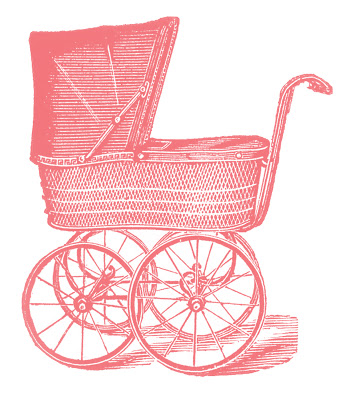 Baby-Carriage-Vintage-Image-GraphicsFairypk - The Graphics Fairy
