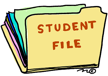 student file (in color) - Clip Art Gallery