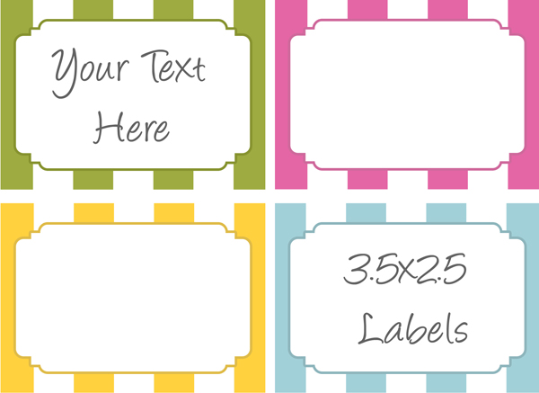 Free Printable Labels for Bake Sale Goodies | Bake Sale Flyers ...