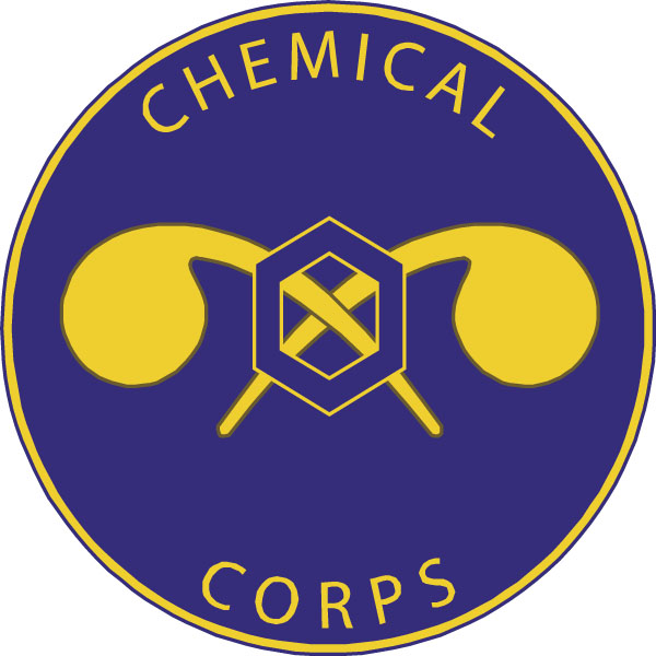 Army Chemical Corps Insignia Clip Art For Military Products