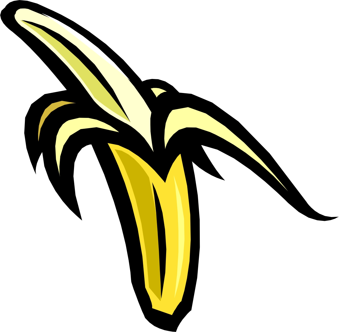 Banana Peel Cartoon Images & Pictures - Becuo