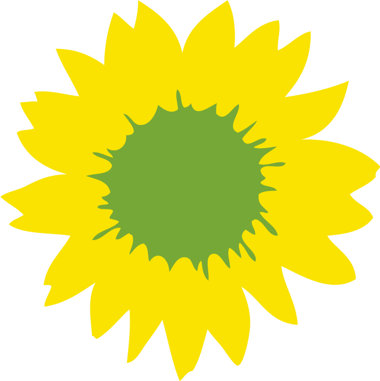 File:Sunflower (Green symbol).svg - Wikimedia Commons