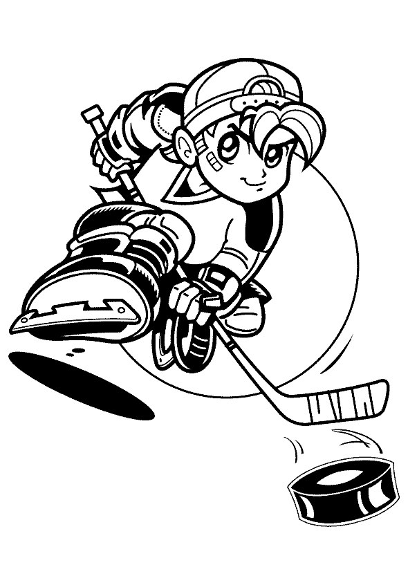 Sports Winter Sports coloring pages. List