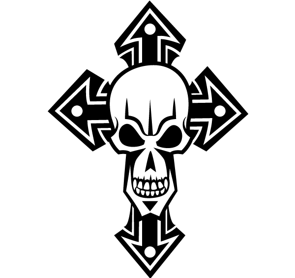 Free Skull Cross Vector Art | Download Free Vector Art