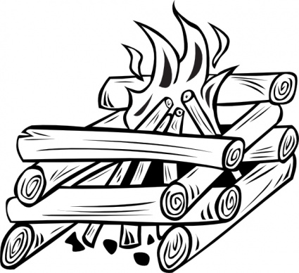 Campfires And Cooking Cranes clip art - Download free Other vectors