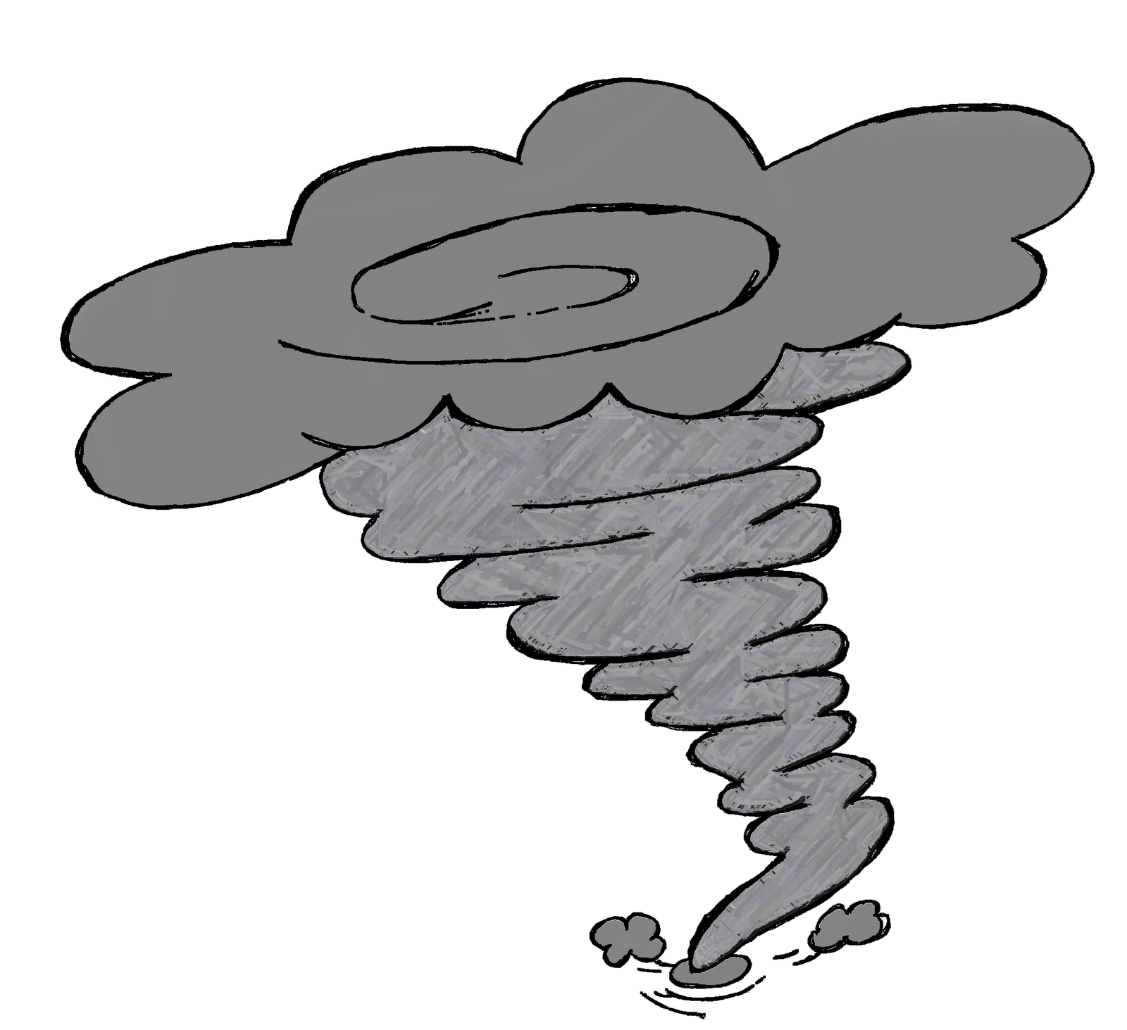 Tornado Clipart Black And White | Clipart Panda - Free Clipart Images