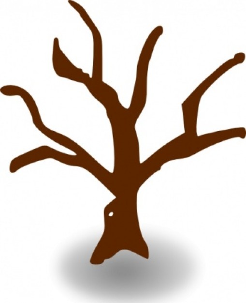 Rpg Map Symbols Deserted Tree clip art Vector | Free Download