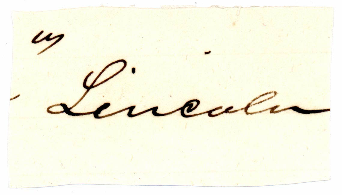 Abraham Lincoln Signature | lol-