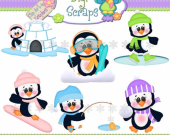 Popular items for snow clipart on Etsy