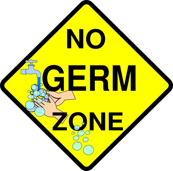 No Germ Zone clip art - vector clip art online, royalty free ...