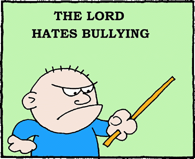 God Hates Bullying clip art - Christart.com