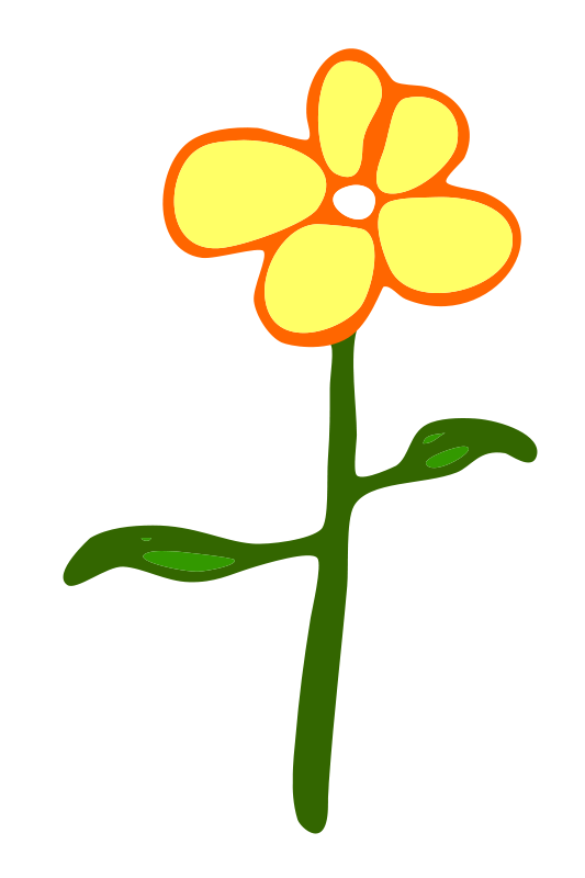free simple flower clip art - photo #28