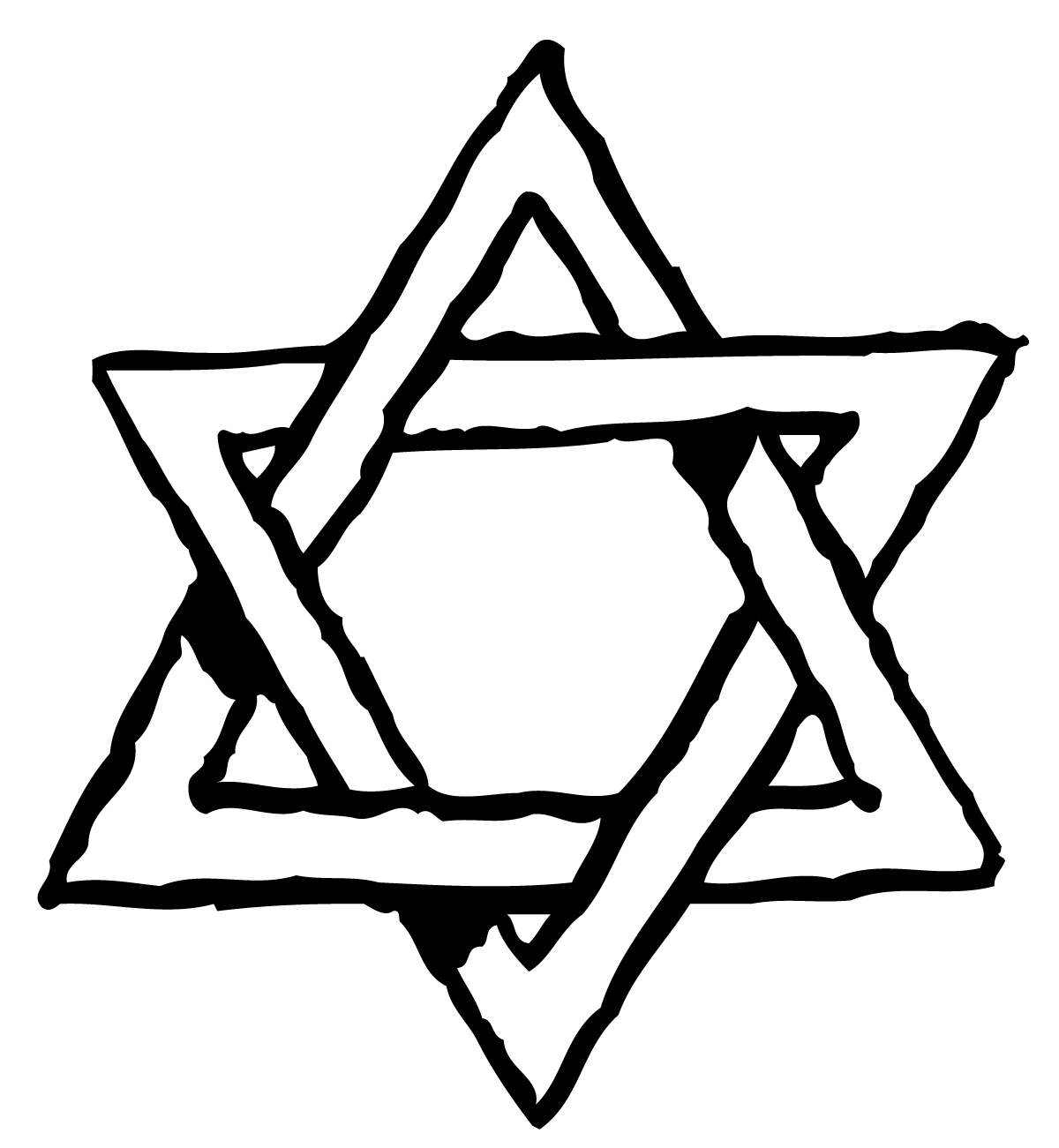 The Star Of David Cool Drawings - ClipArt Best