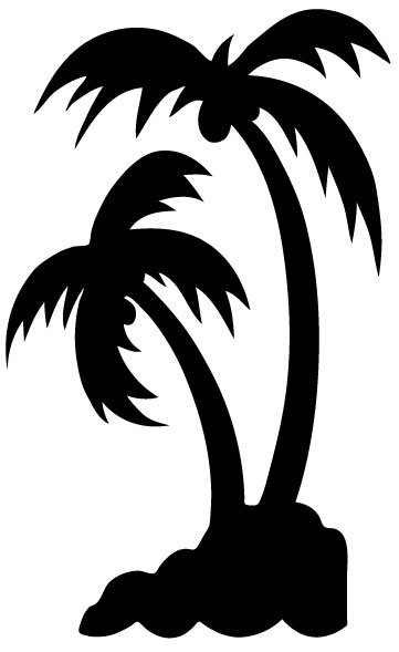 Palm Tree Clip Art Transparent Background | Clipart Panda - Free ...