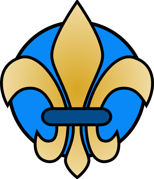 Fleur De Lis Gold clip art - vector clip art online, royalty free ...